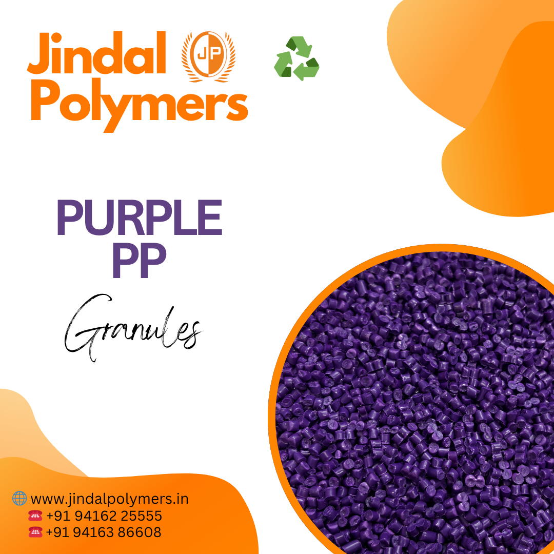 Purple PP Granules